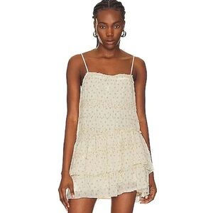 Camila Coelho Waverly Mini Dress in Ditsy Floral🌼